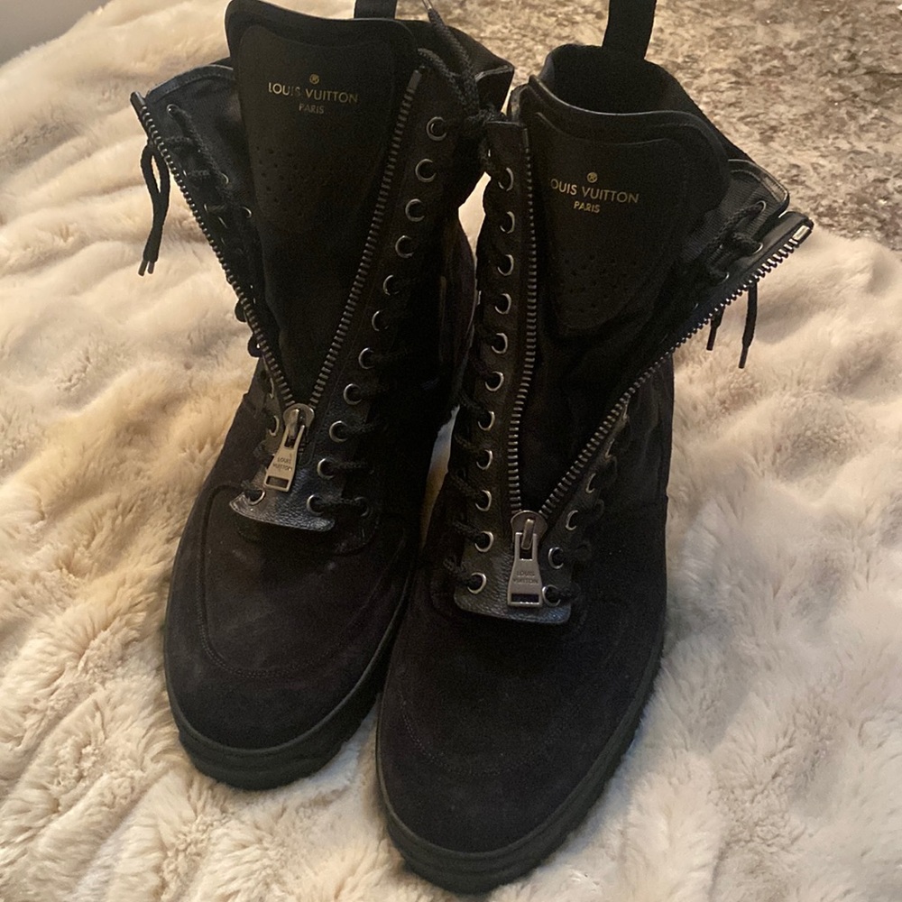 Louis Vuitton Eclipse Monogram Harlem Sneaker